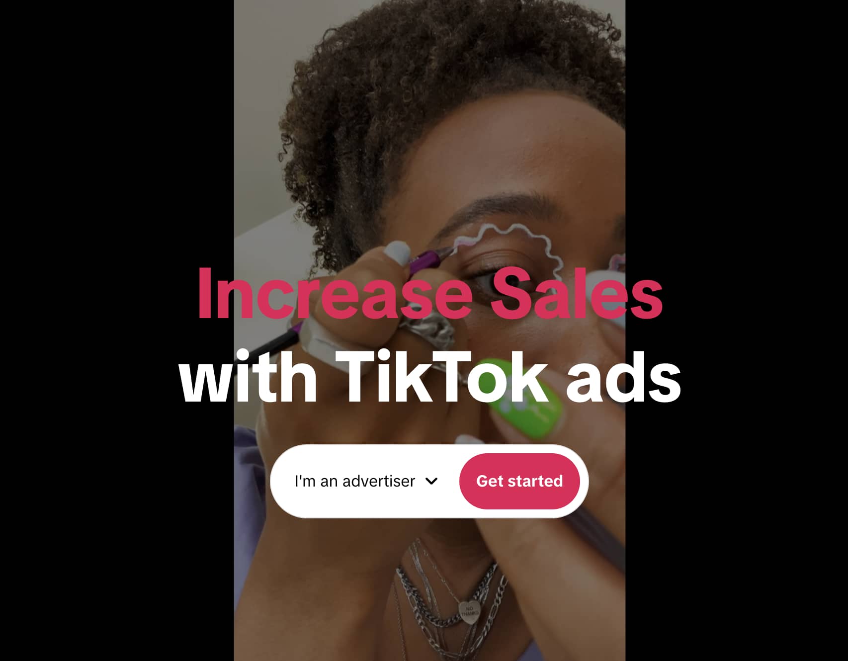 Screenshot of TikTok Ads