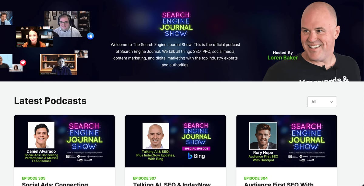 Search Engine Journal Show Podcast