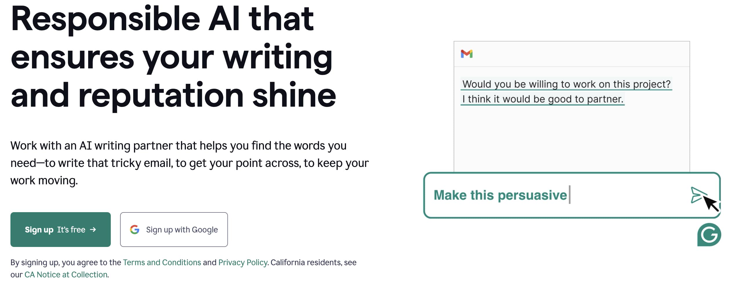 Grammarly Screenshot