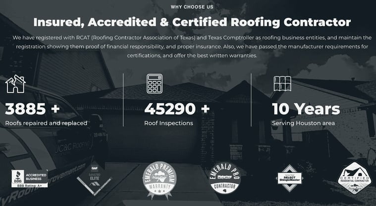 roofing-website-awards-example