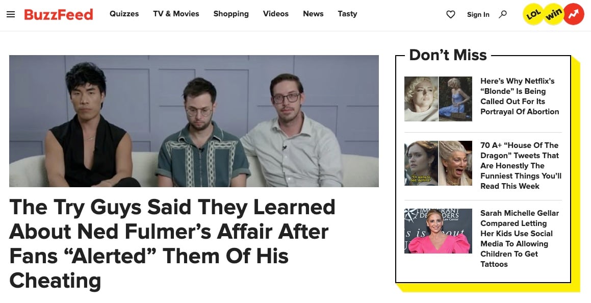 buzzfeed-home-page-screenshot