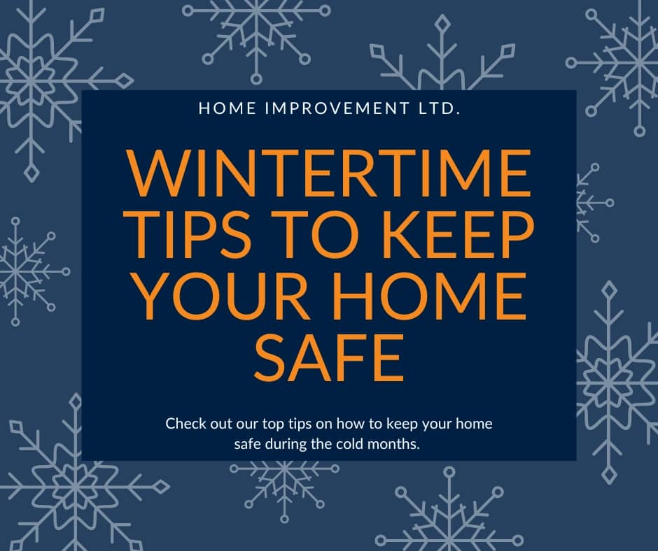 Wintertime home improvement example