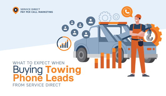 What to Expect When Buying Towing Phone Leads from Service Direct