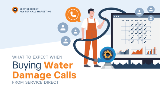 What to Expect When Buying Water Damage Calls from Service Direct