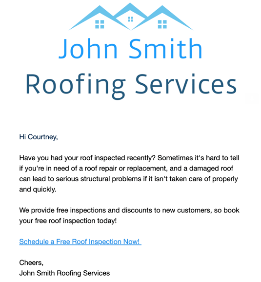 roofing-email-example