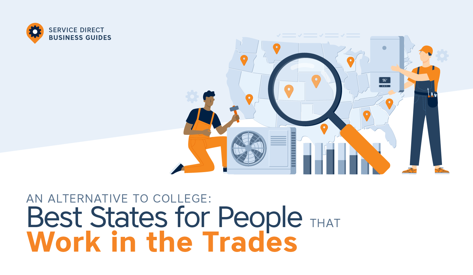 An Alternative to College: Best States for People that Work in the Trades