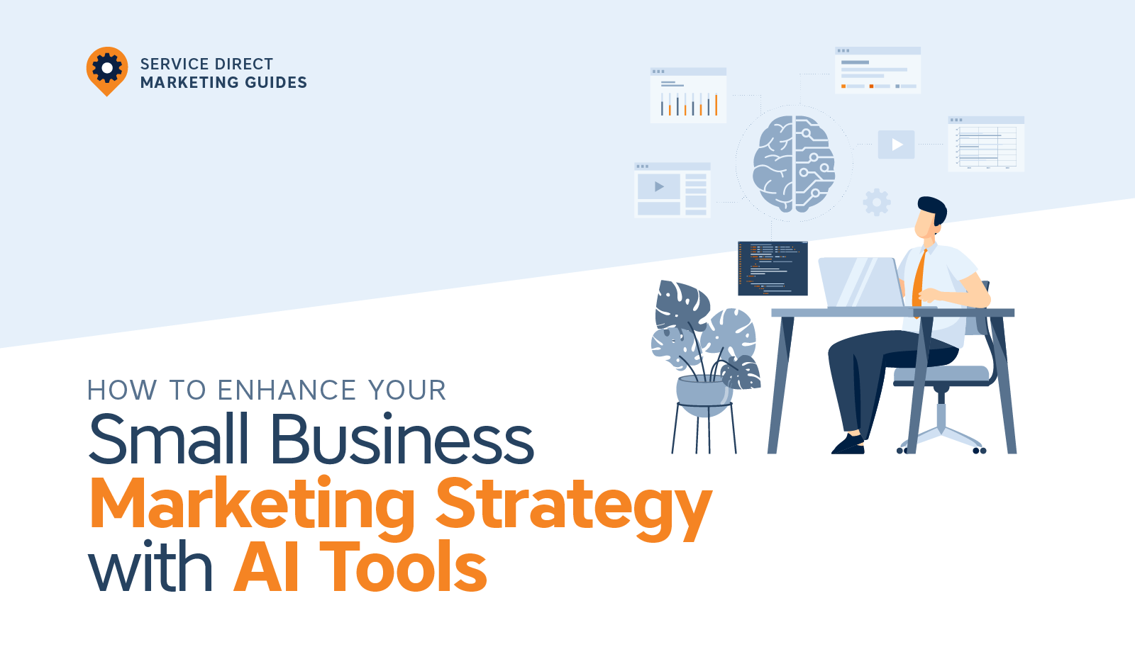 AI Tools For Small Business Marketing Header