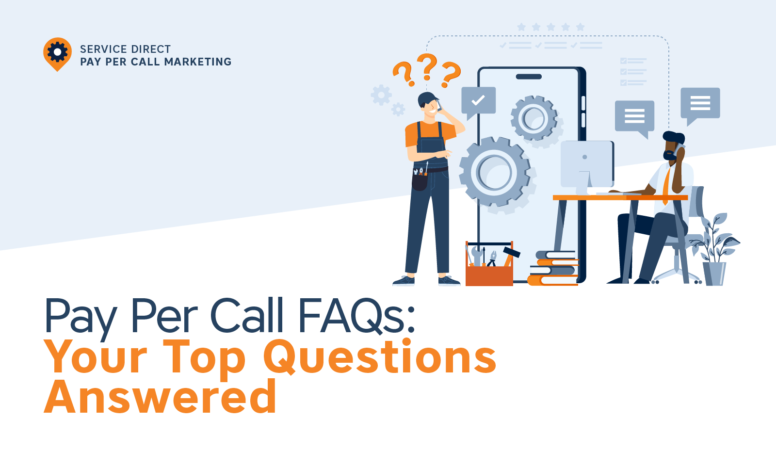 Pay Per Call FAQs Header Image