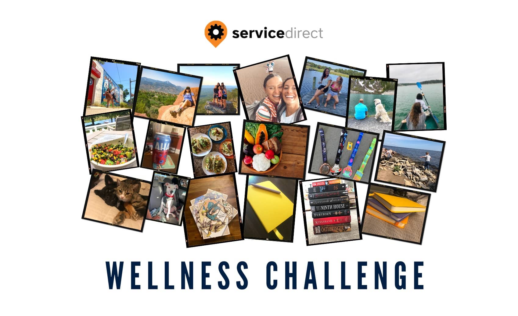 Service Direct Wellness Challenge Blog Header Image