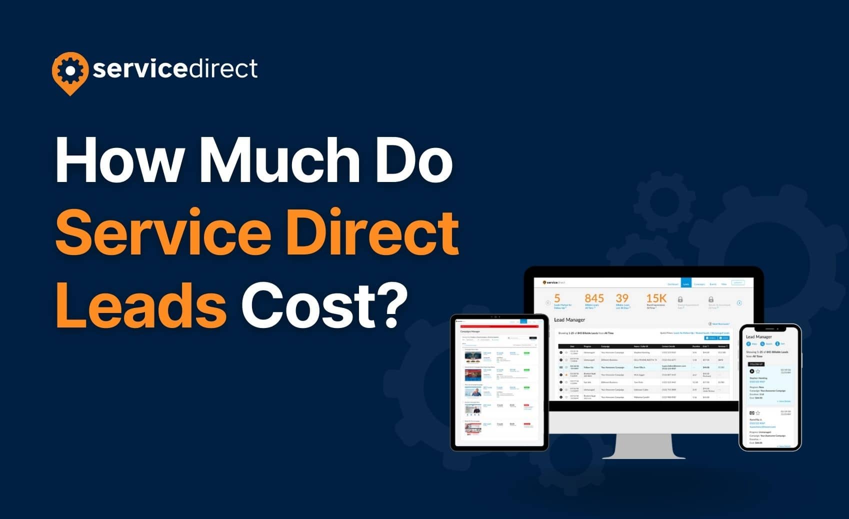 How Much Do Service Direct Leads Cost? Blog Header