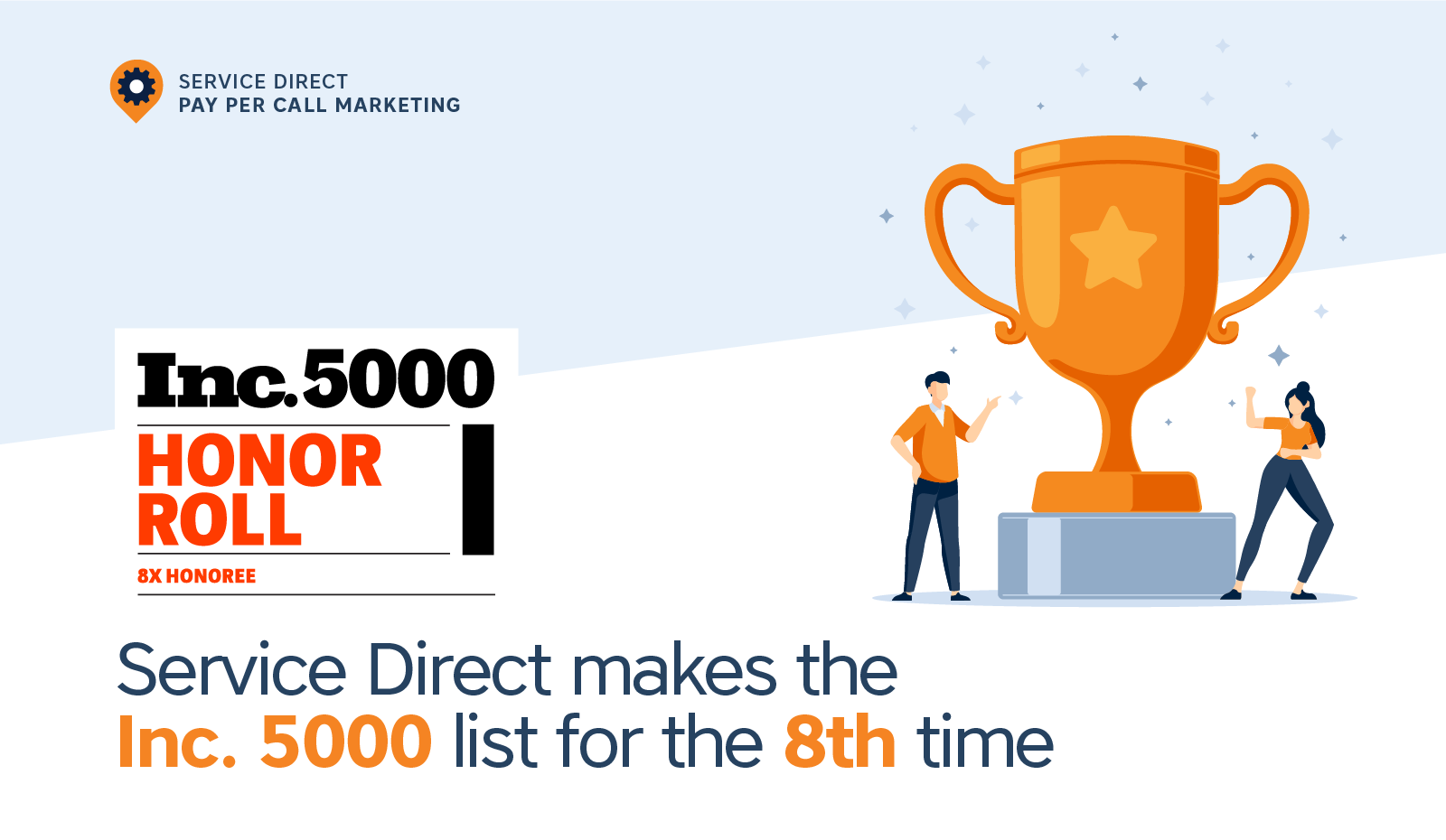 Service Direct Earns a Spot on the Inc. 5000 List for the 8th Time