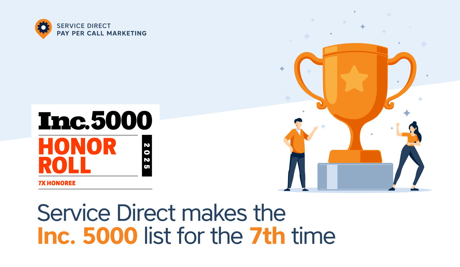 Service Direct Makes the Inc. 5000 List for the 7th Time
